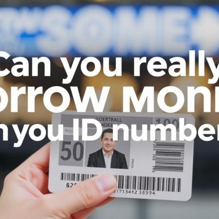 身分證號碼真的可以借錢嗎？